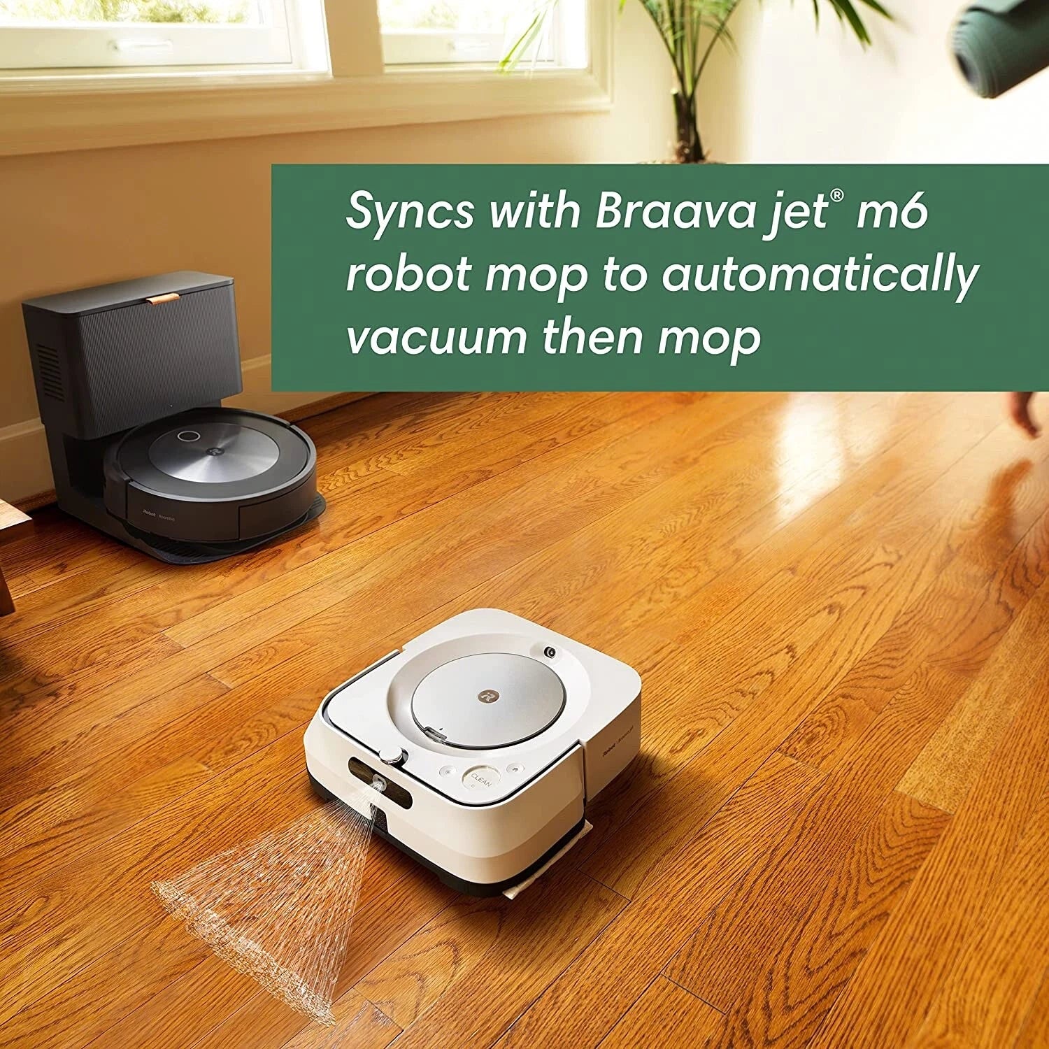 Robot Roomba j7+ Self-Emptying Vacuum Cleaning Robot